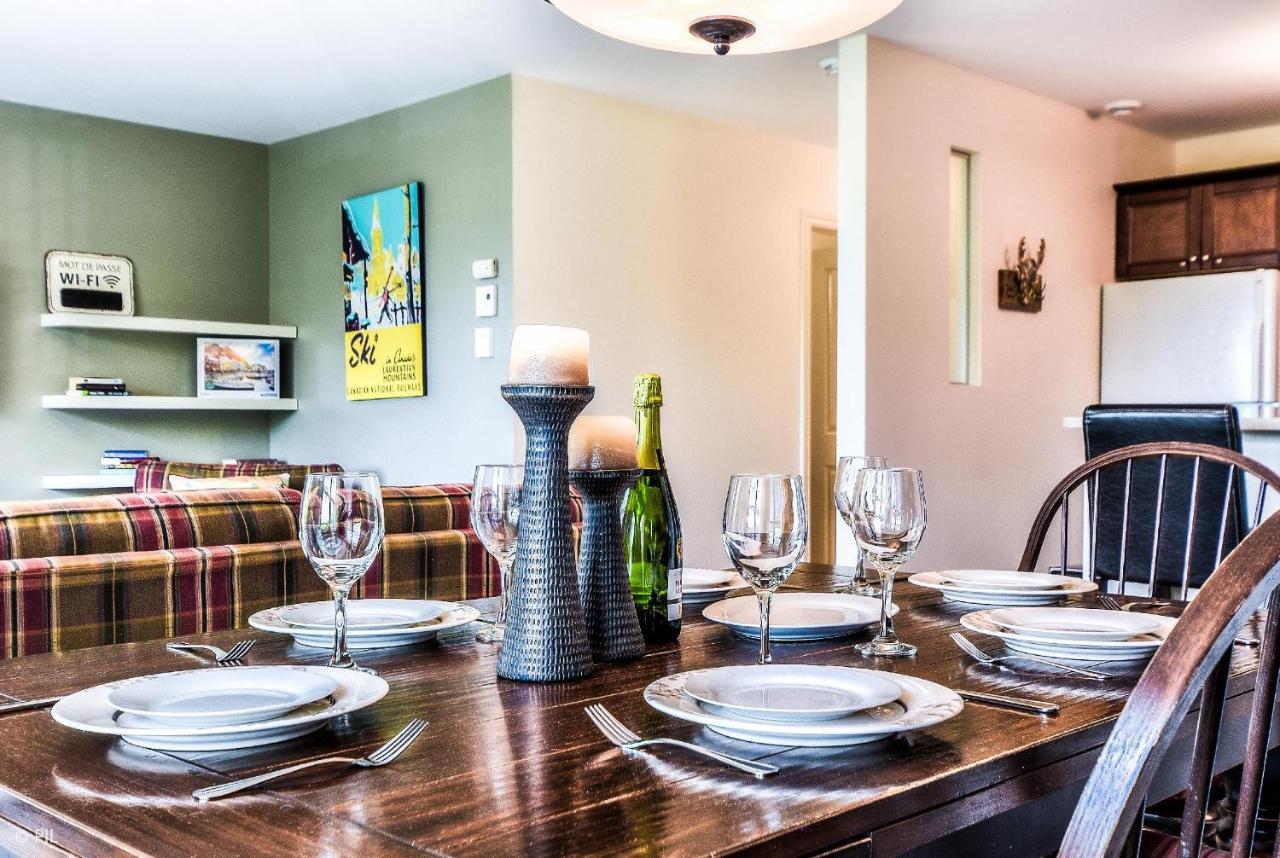 Mont-Blanc Ski Inout Condo W Pool Beach Access Saint-Faustin Esterno foto